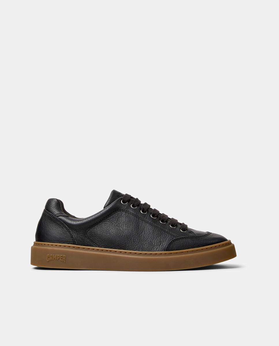 Zapatillas de vestir en piel de hombre runner twentyfive - Camper - Negro Negro-1
