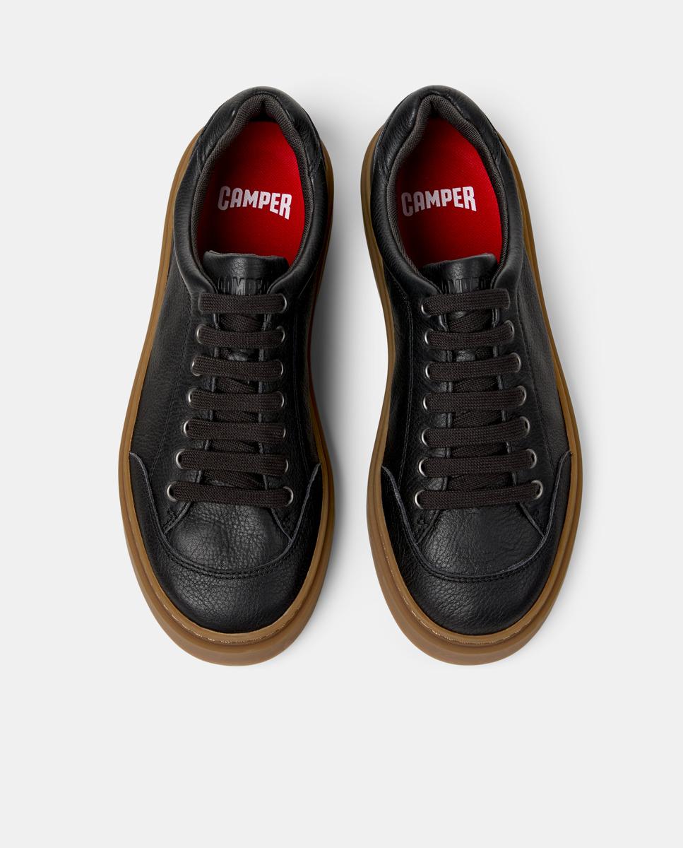 Zapatillas de vestir en piel de hombre runner twentyfive - Camper - Negro Negro-3