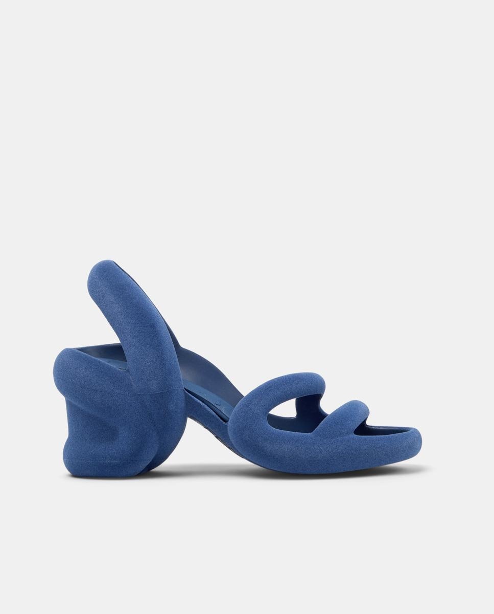 Sandalias de tacón de mujer kobarah abiertas - Camper - Azul Azul-1