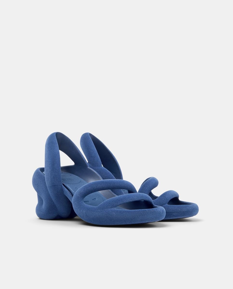 Sandalias de tacón de mujer kobarah abiertas - Camper - Azul Azul-5