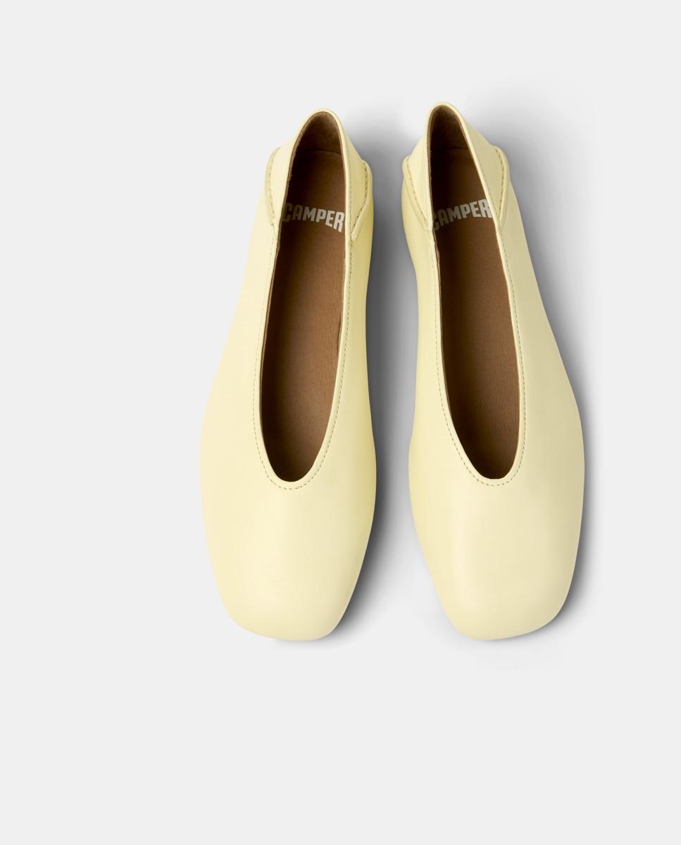 Bailarinas de mujer de piel casi myra - Camper - Crema Crema-3