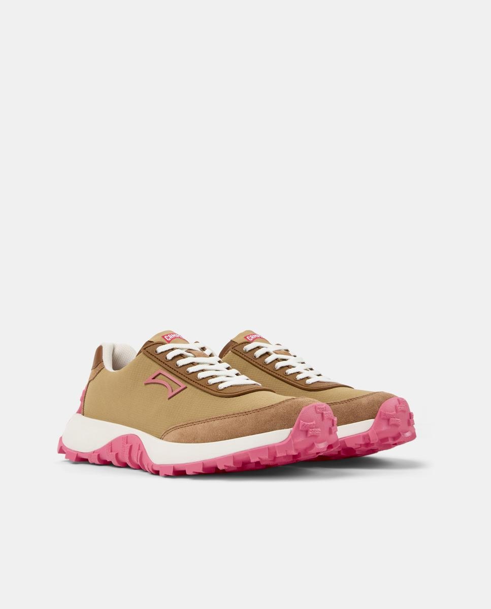 Zapatillas retro de mujer drift trail - Camper - Marrón Marrón-5
