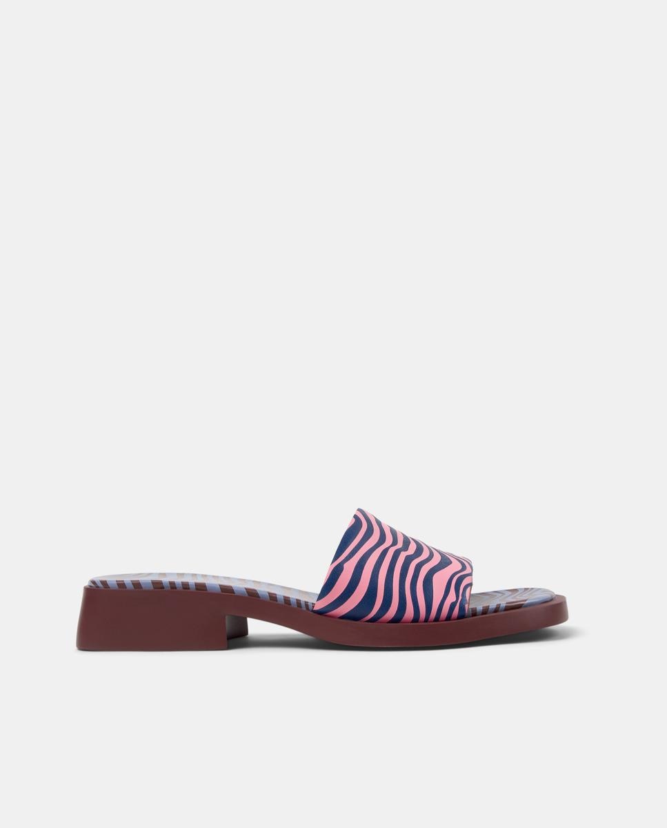 Sandalias de mujer Dana de piel - Camper - Azul royal Azul royal-1