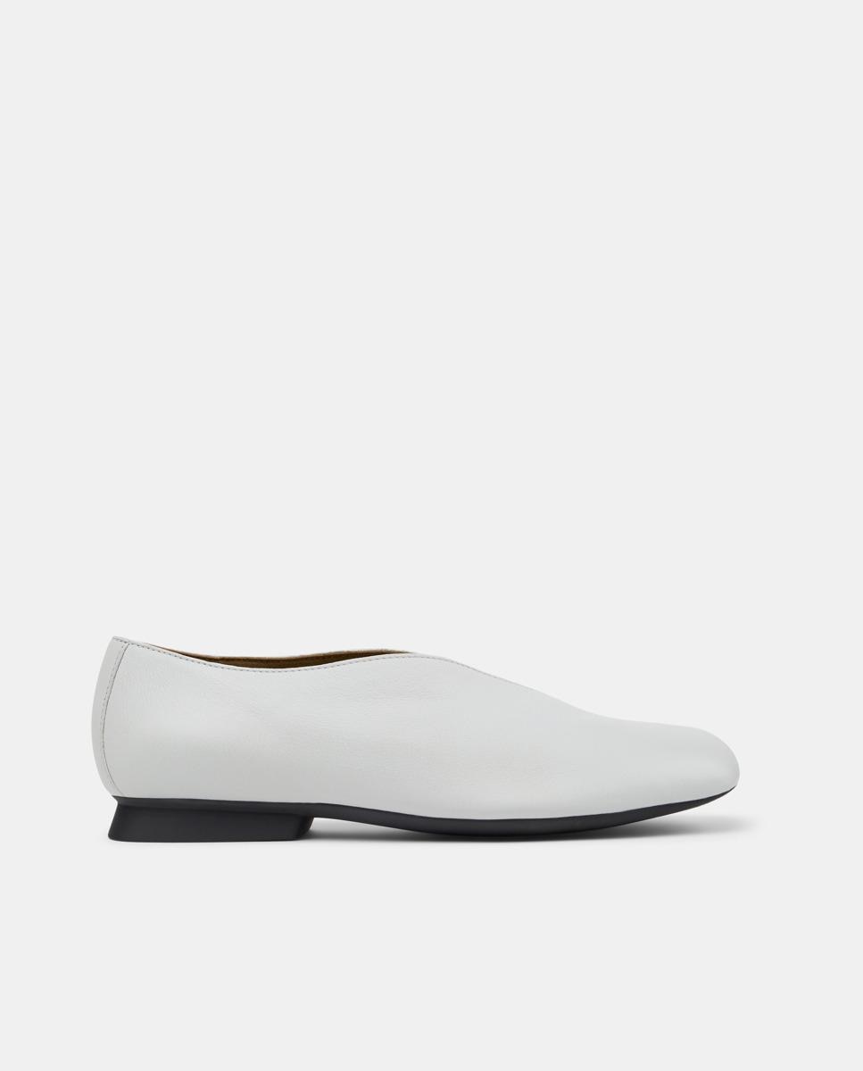 Bailarinas planas de mujer de piel casi myra - Camper - Gris Gris-1