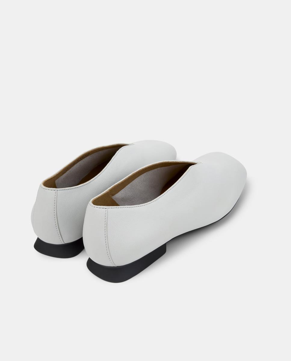 Bailarinas planas de mujer de piel casi myra - Camper - Gris Gris-2