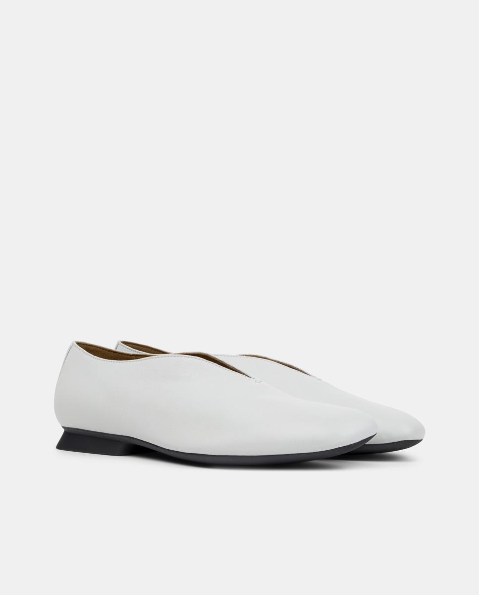 Bailarinas planas de mujer de piel casi myra - Camper - Gris Gris-5