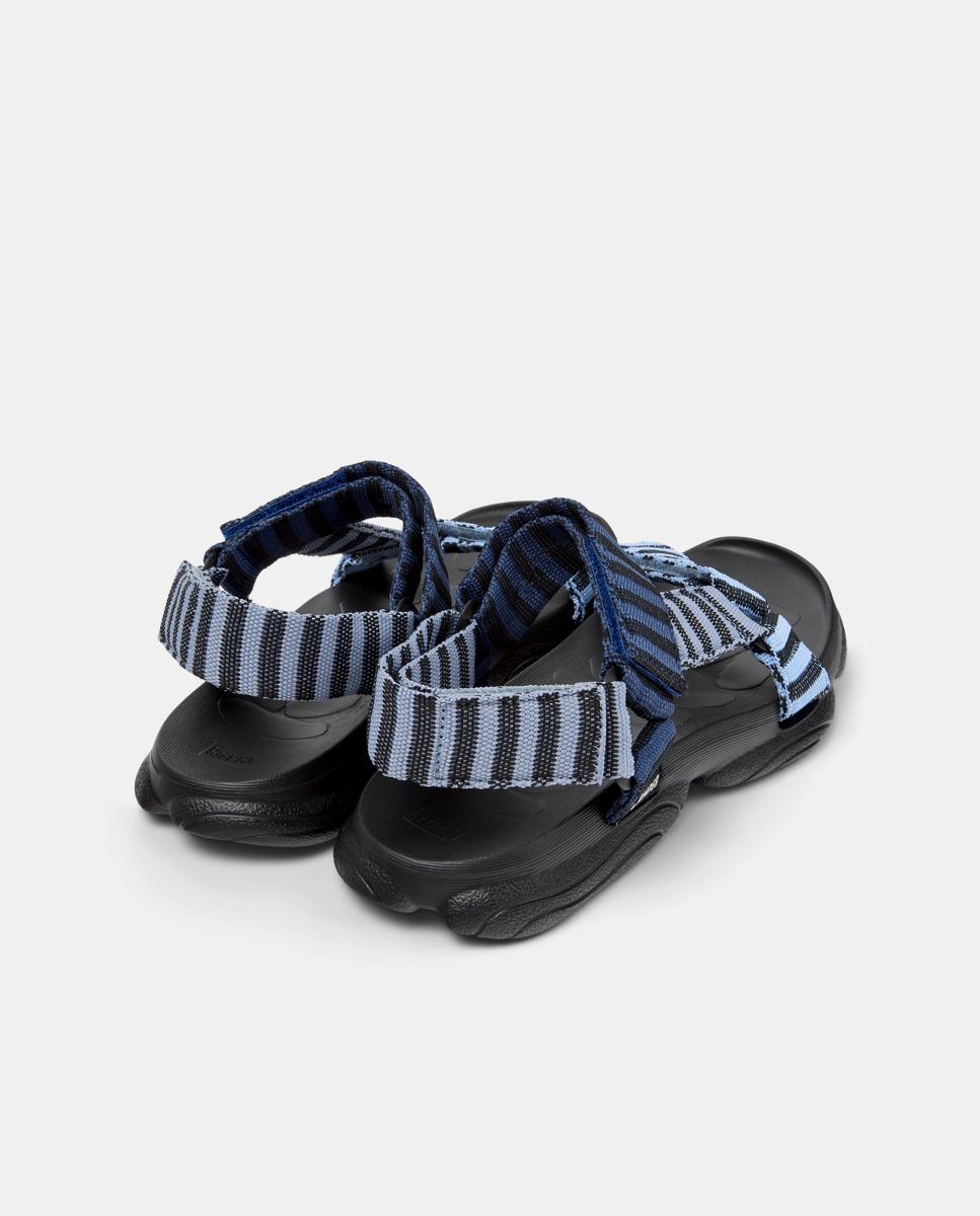 Sandalias planas de mujer karst sandal cierre adherente - Camper - Azul Azul-2