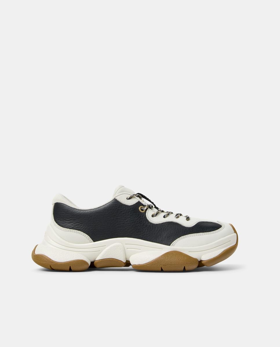 Camper - Zapatillas de mujer Karst 2 Twins de piel.