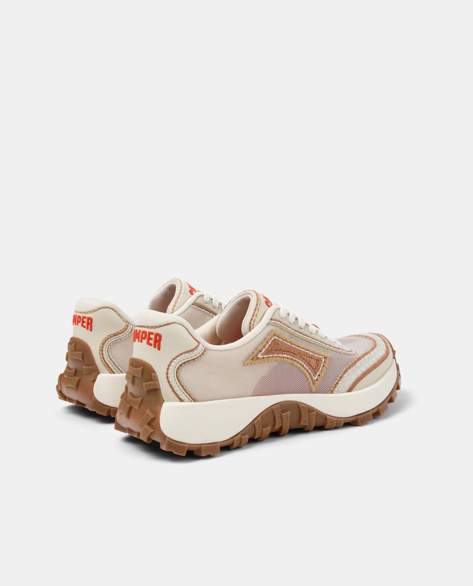 Zapatillas deportivas de mujer con cordones drift trail twins - Camper - Beige/Marrón Beige/Marrón-2
