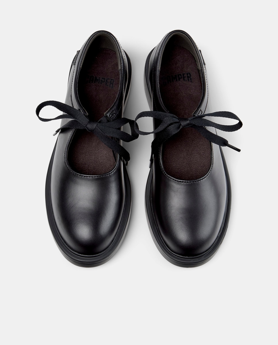 Bailarinas de tacón de mujer de piel dean - Camper - Negro Negro-2