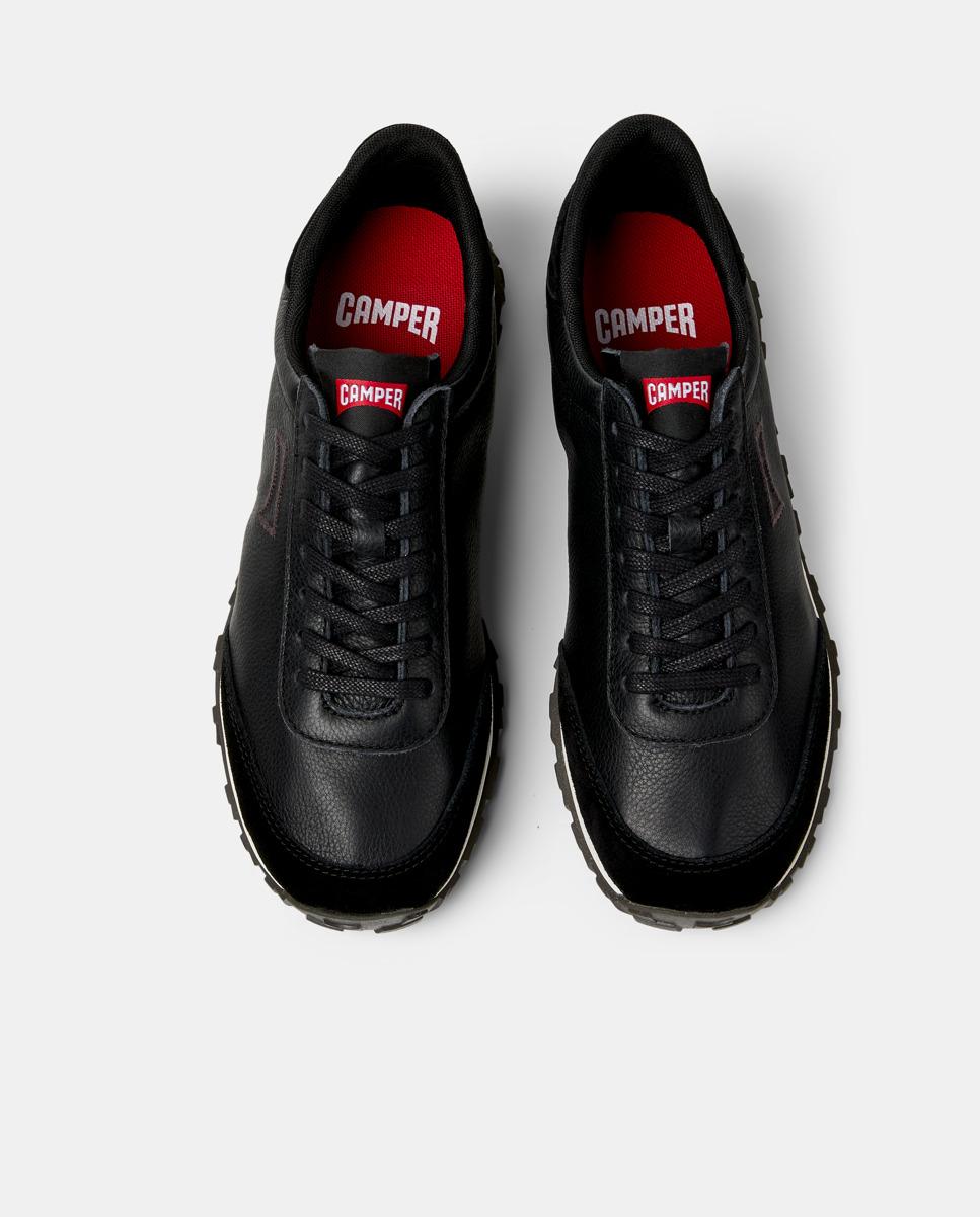 Imagen 3 de Zapatillas de mujer drift walk de piel - Camper - Negro Negro