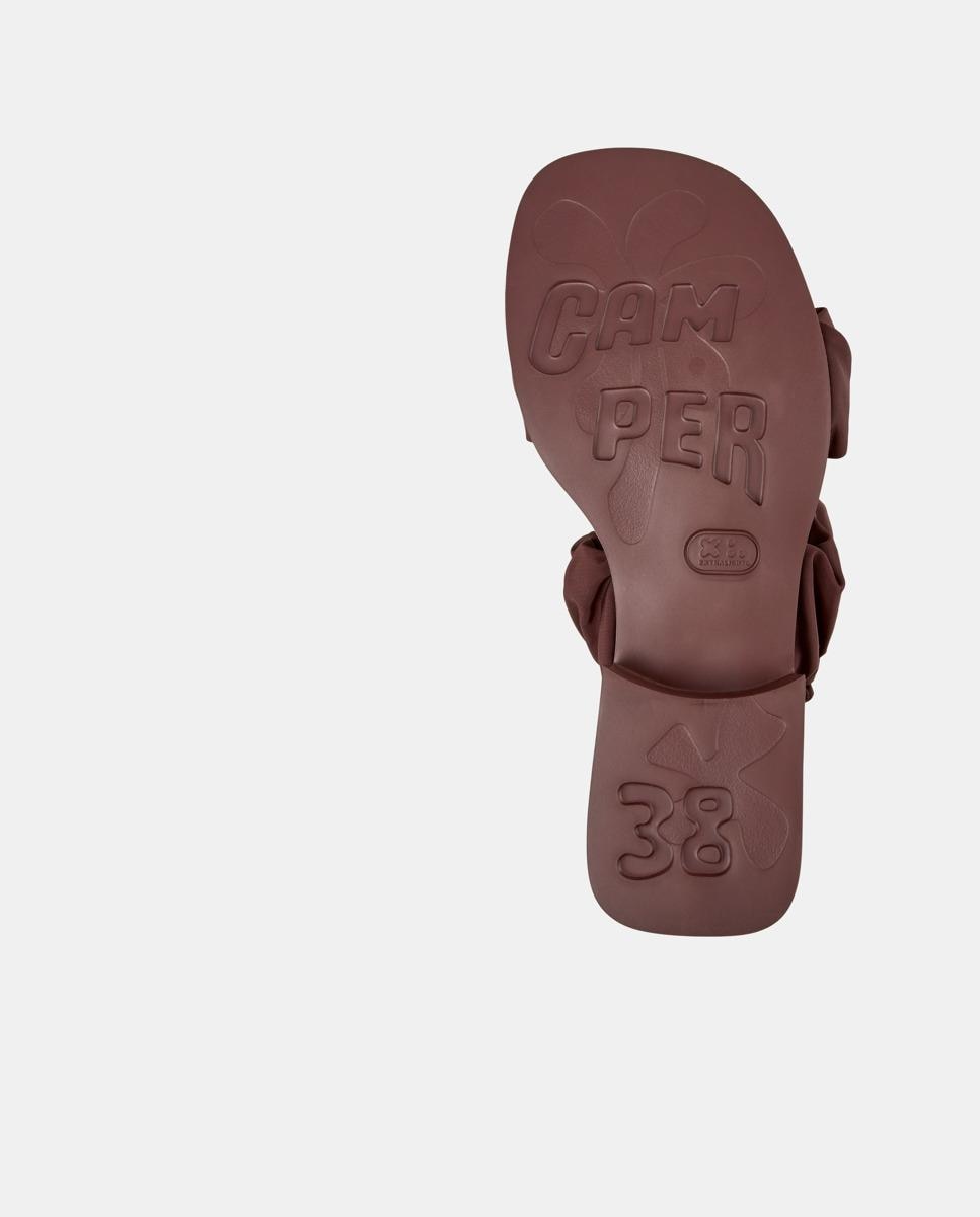Sandalias de tacón de mujer dana cierre elástico - Camper - Burdeos Burdeos-2