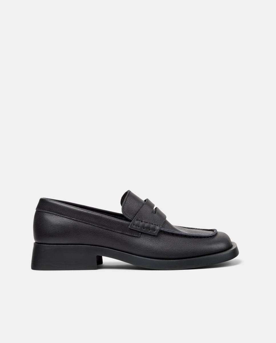Mocasines de mujer de piel donna - Camper - Negro Negro-1