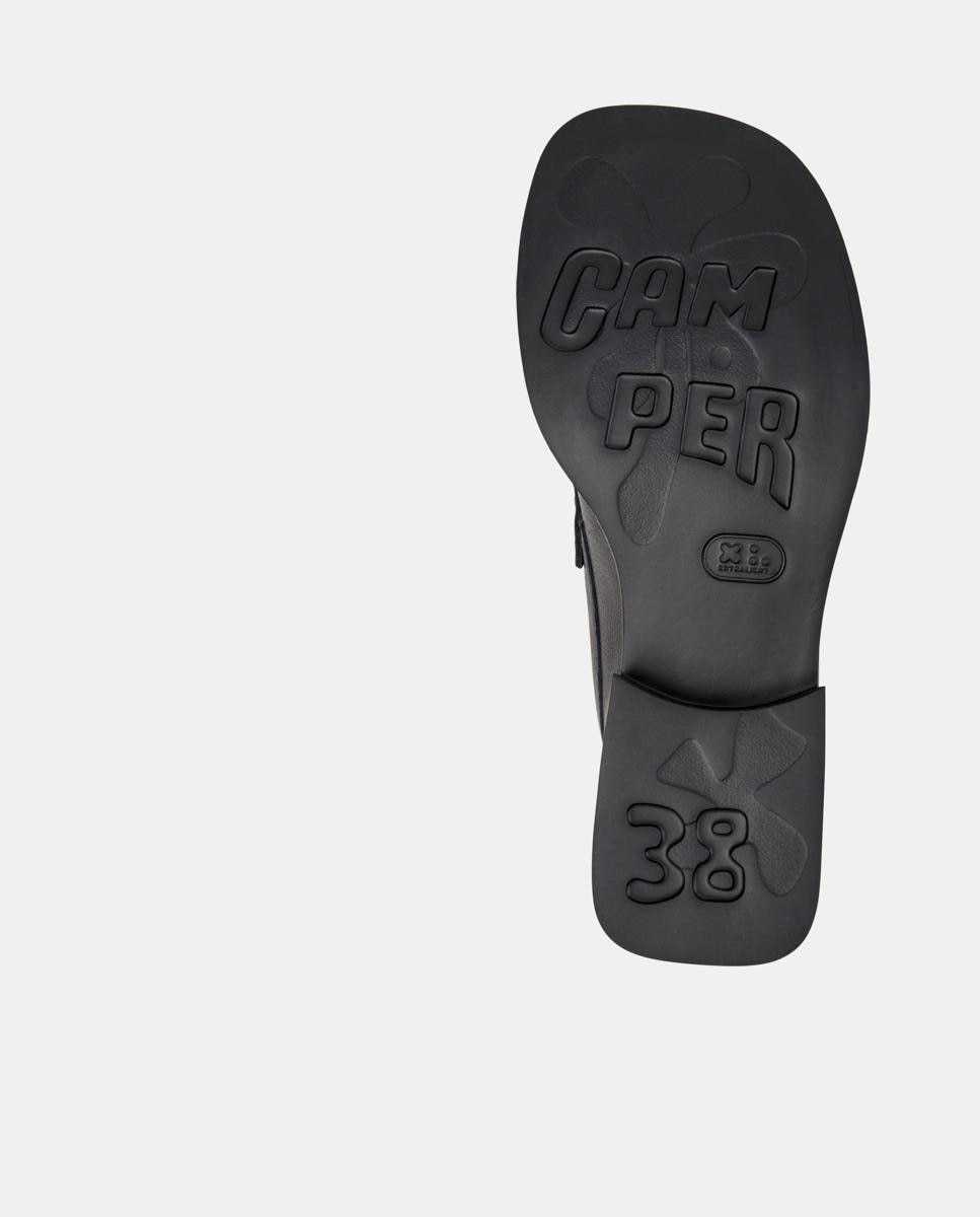 Mocasines de mujer de piel donna - Camper - Negro Negro-4