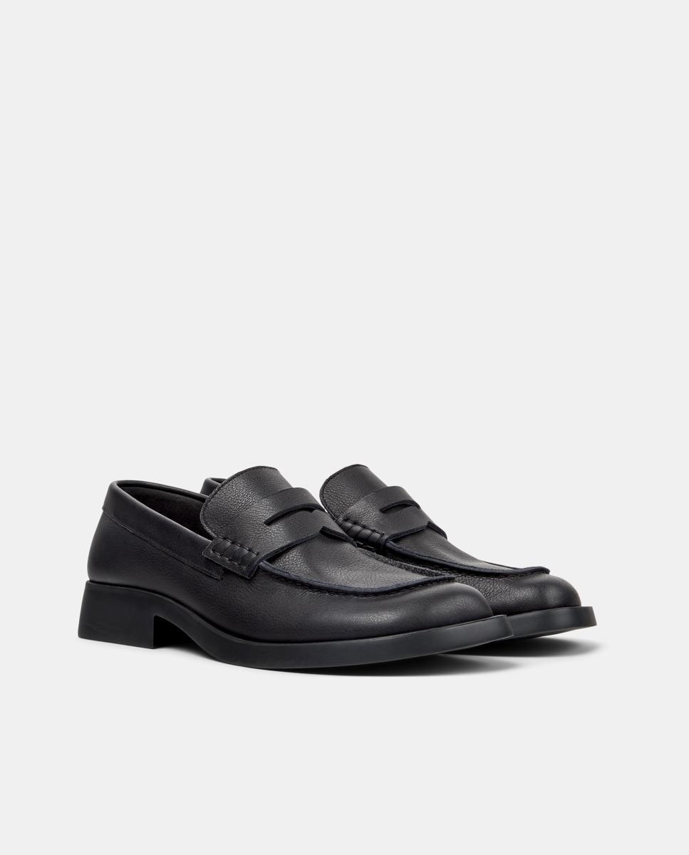 Mocasines de mujer de piel donna - Camper - Negro Negro-5