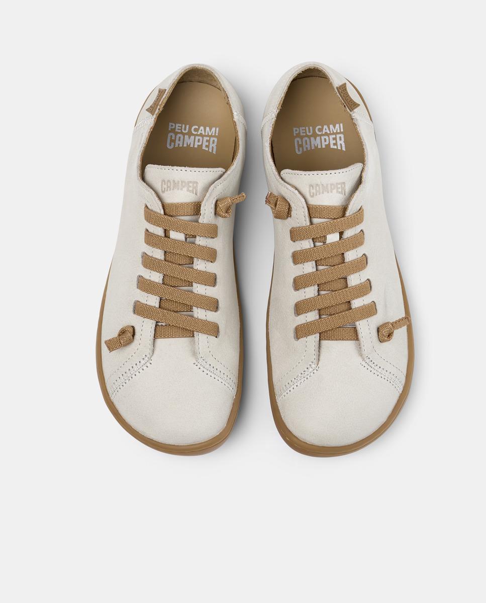 Zapatillas de piel de mujer peu cami - Camper - Crudo Crudo-3