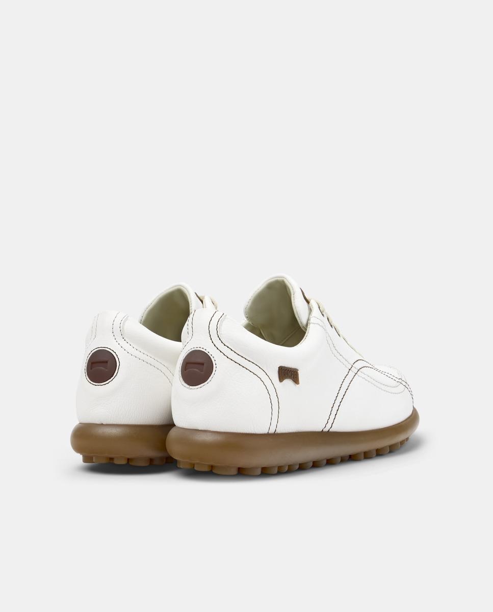 Zapatillas de mujer pelotas ariel hella twins de piel - Camper - Blanco Blanco-2