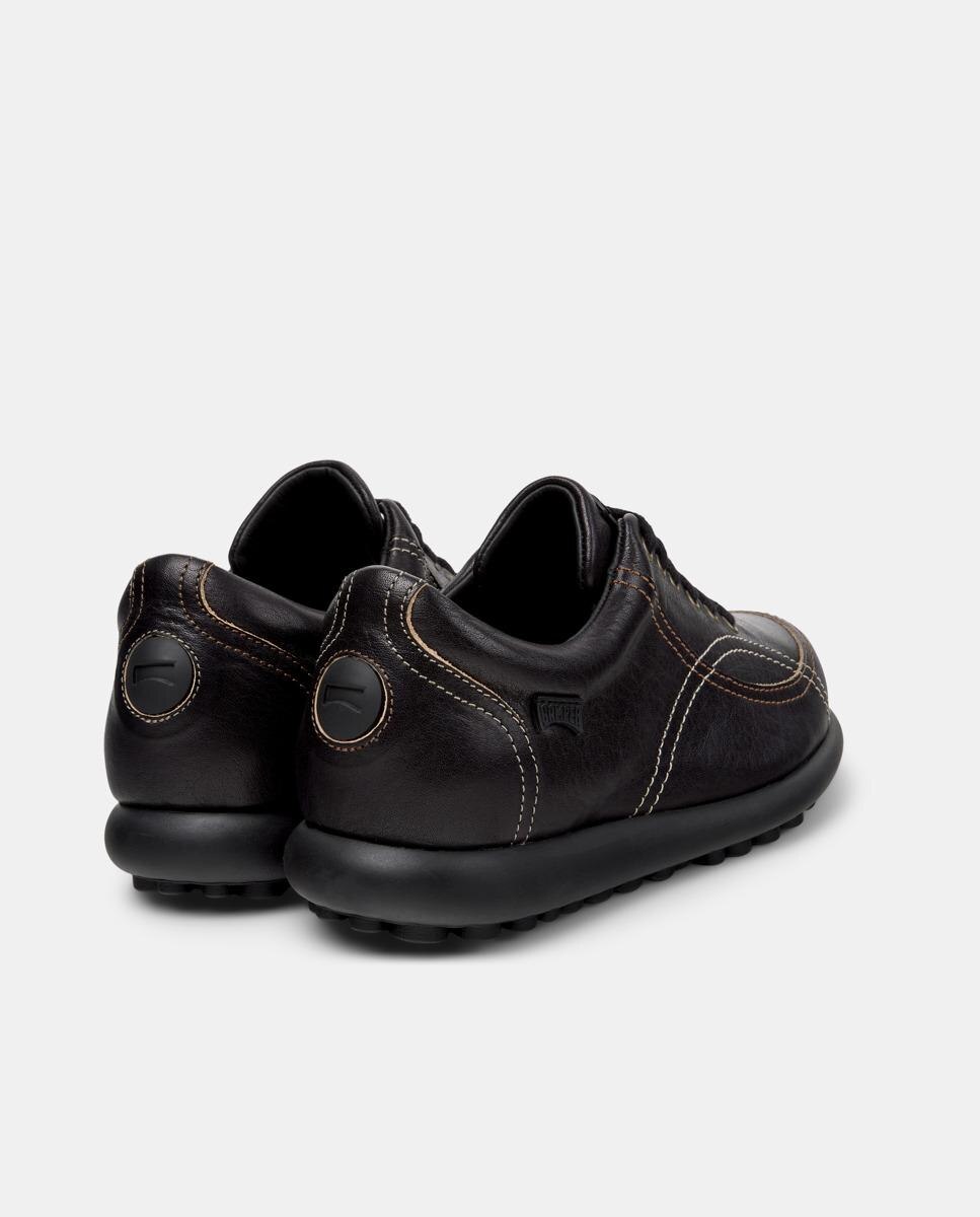 Zapatillas de mujer pelotas ariel hella twins de piel - Camper - Negro Negro-2