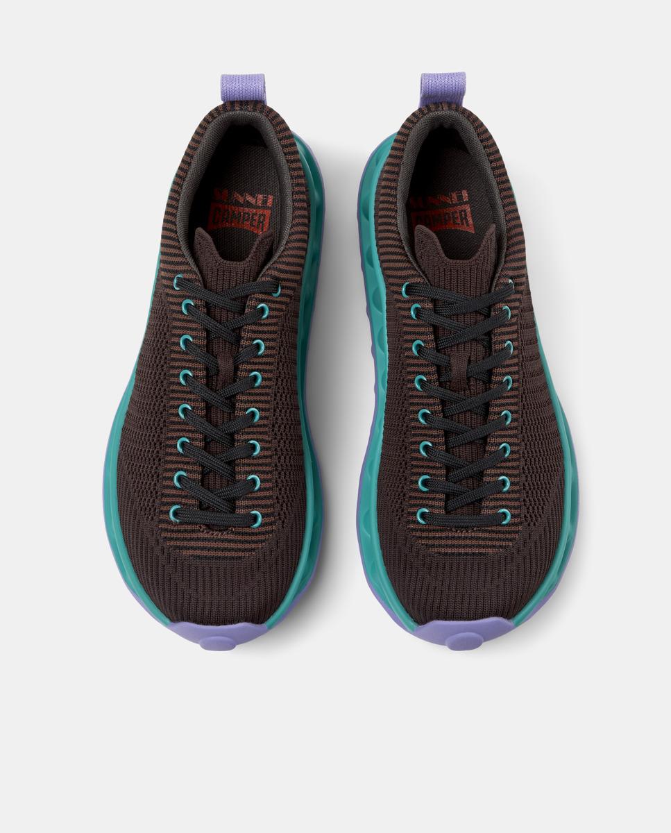 Zapatillas de mujer pelotissima by sunnei - Camper - Marrón Marrón-3