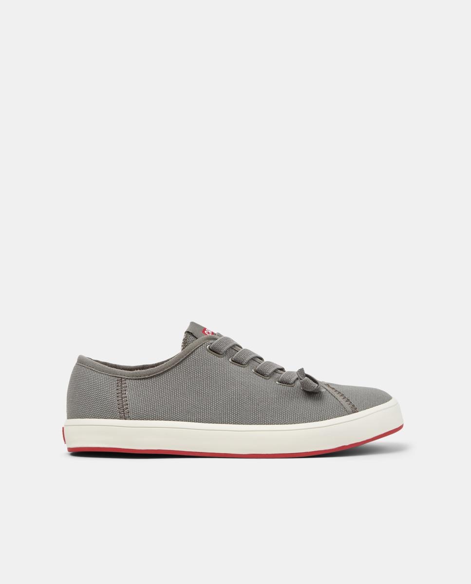Zapatillas básicas de mujer con cordones peu rambla ii - Camper - Gris Gris-1