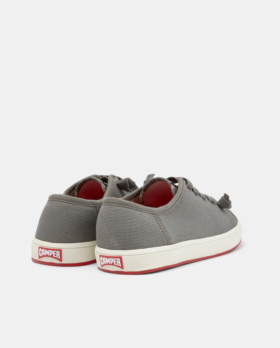 Zapatillas básicas de mujer con cordones peu rambla ii - Camper - Gris Gris-2