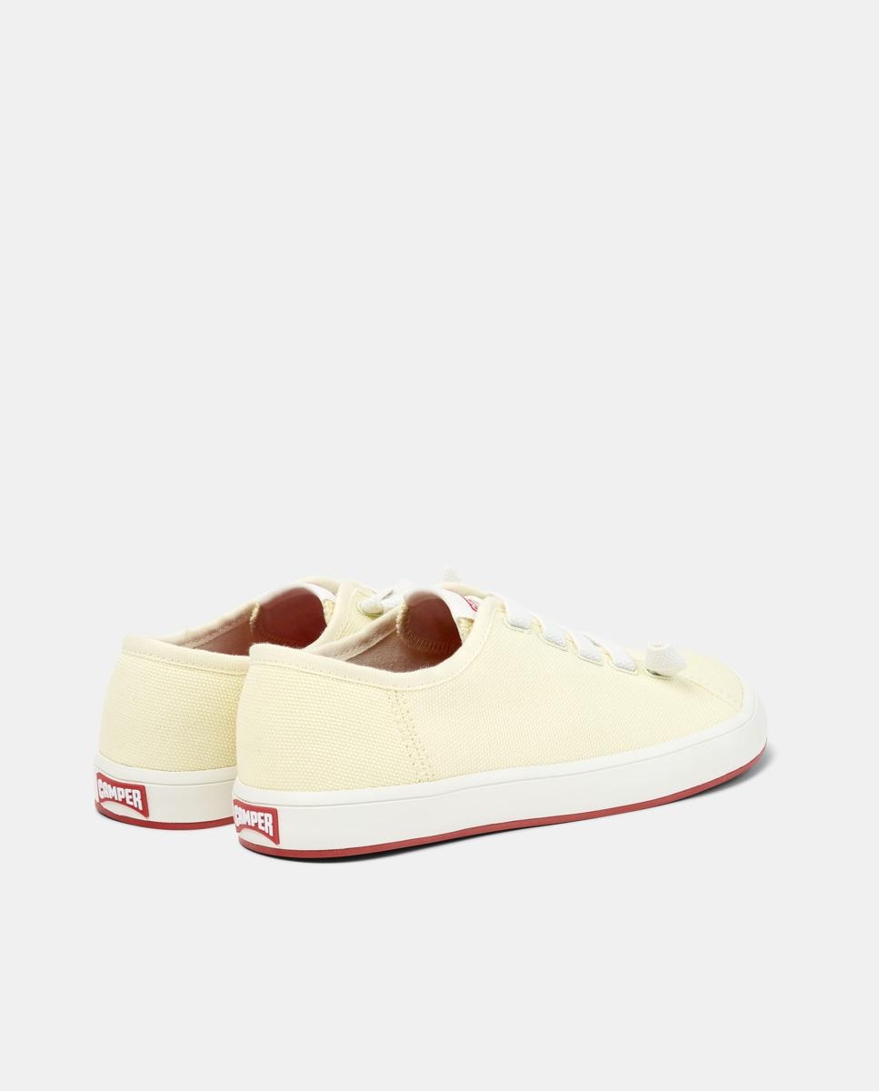 Zapatillas básicas de mujer con cordones peu rambla ii - Camper - Amarillo Amarillo-2