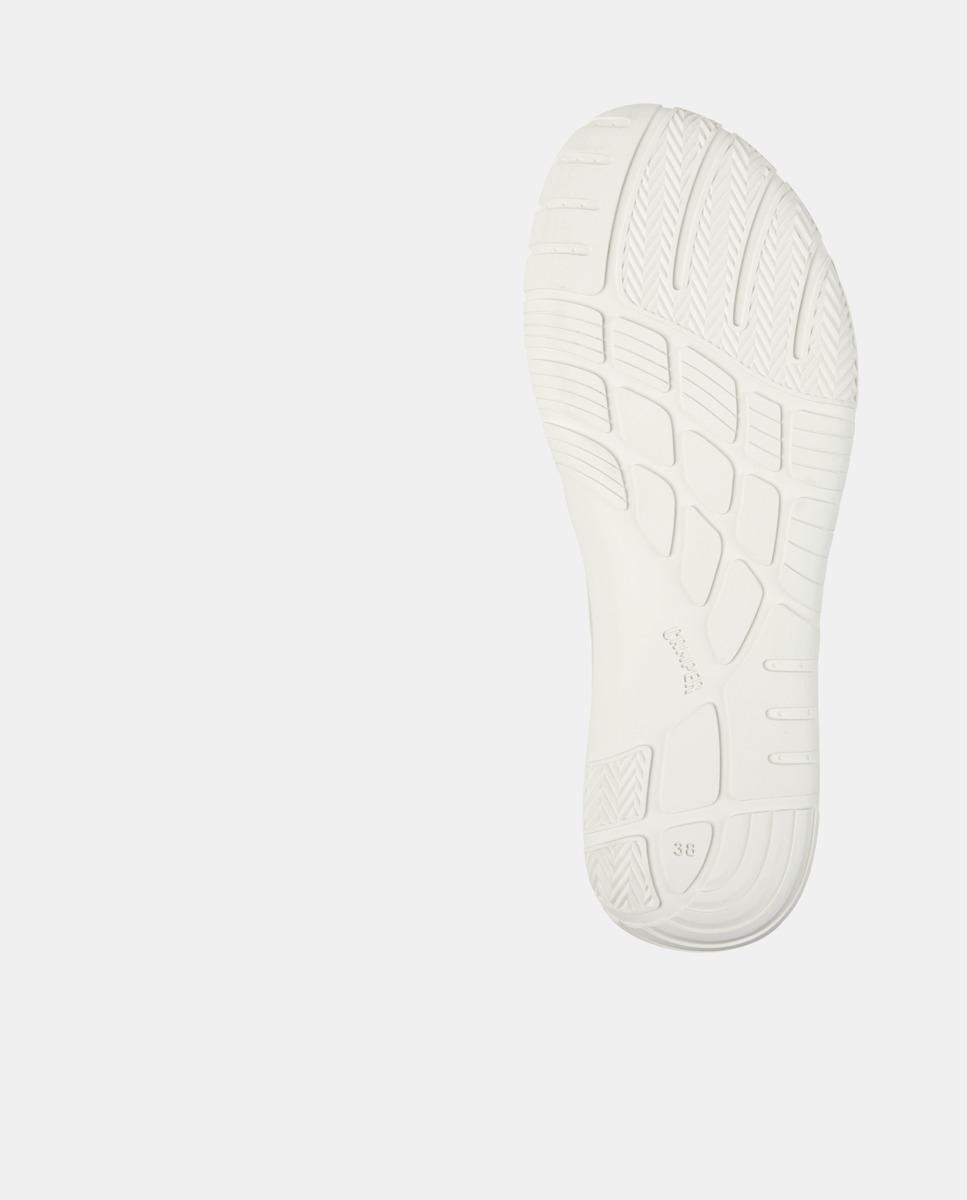 Bailarinas planas de mujer de piel peu path+ - Camper - Blanco Blanco-4
