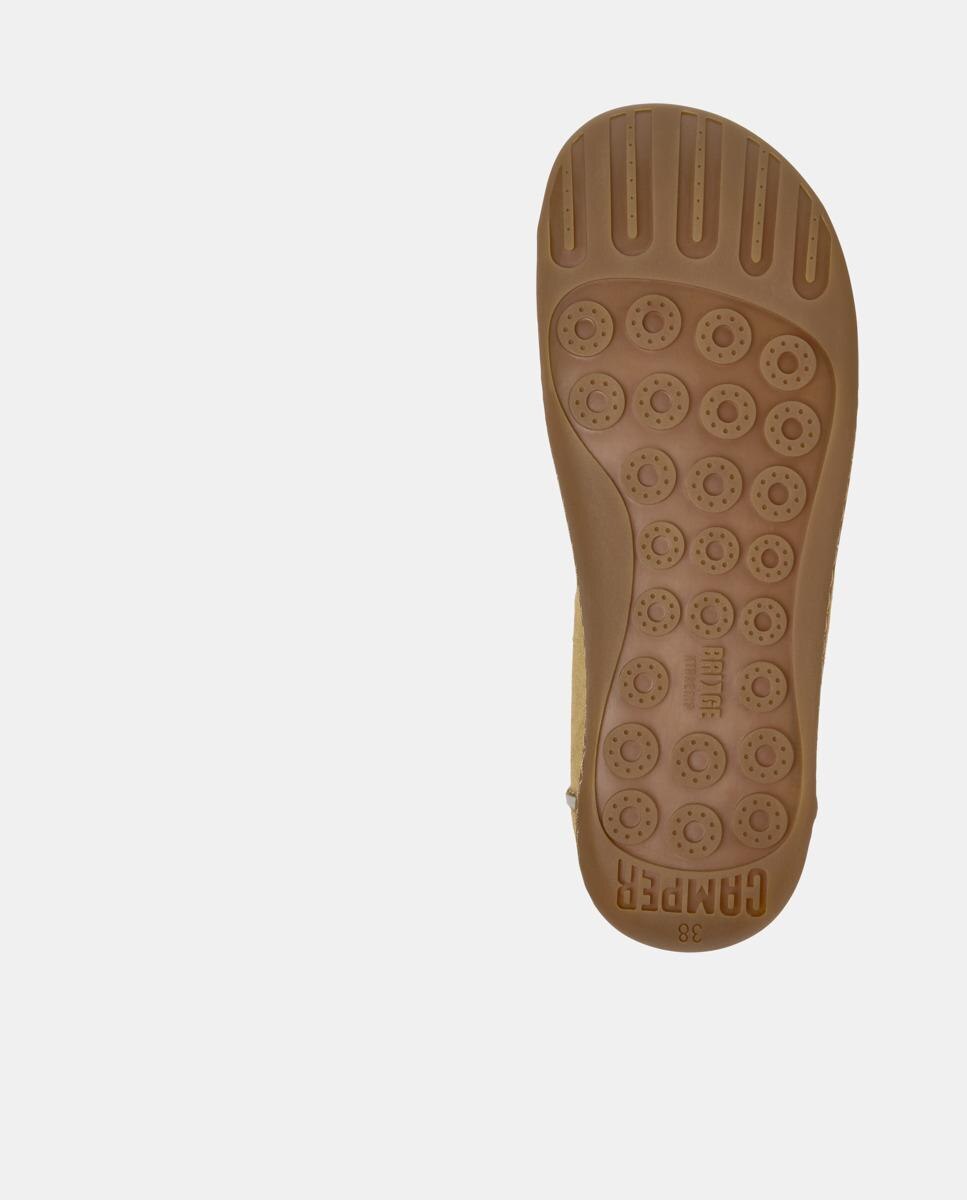 Zapatillas básicas de mujer de piel g3d peu cami twins - Camper - Camel Camel-4
