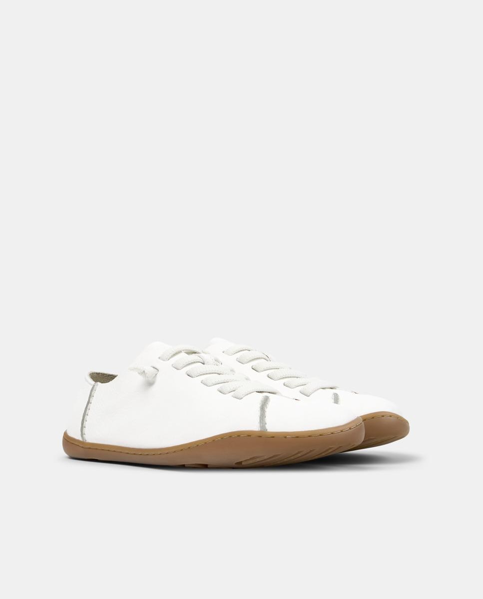 Zapatillas básicas de mujer de piel g3d peu cami twins - Camper - Blanco Blanco-5