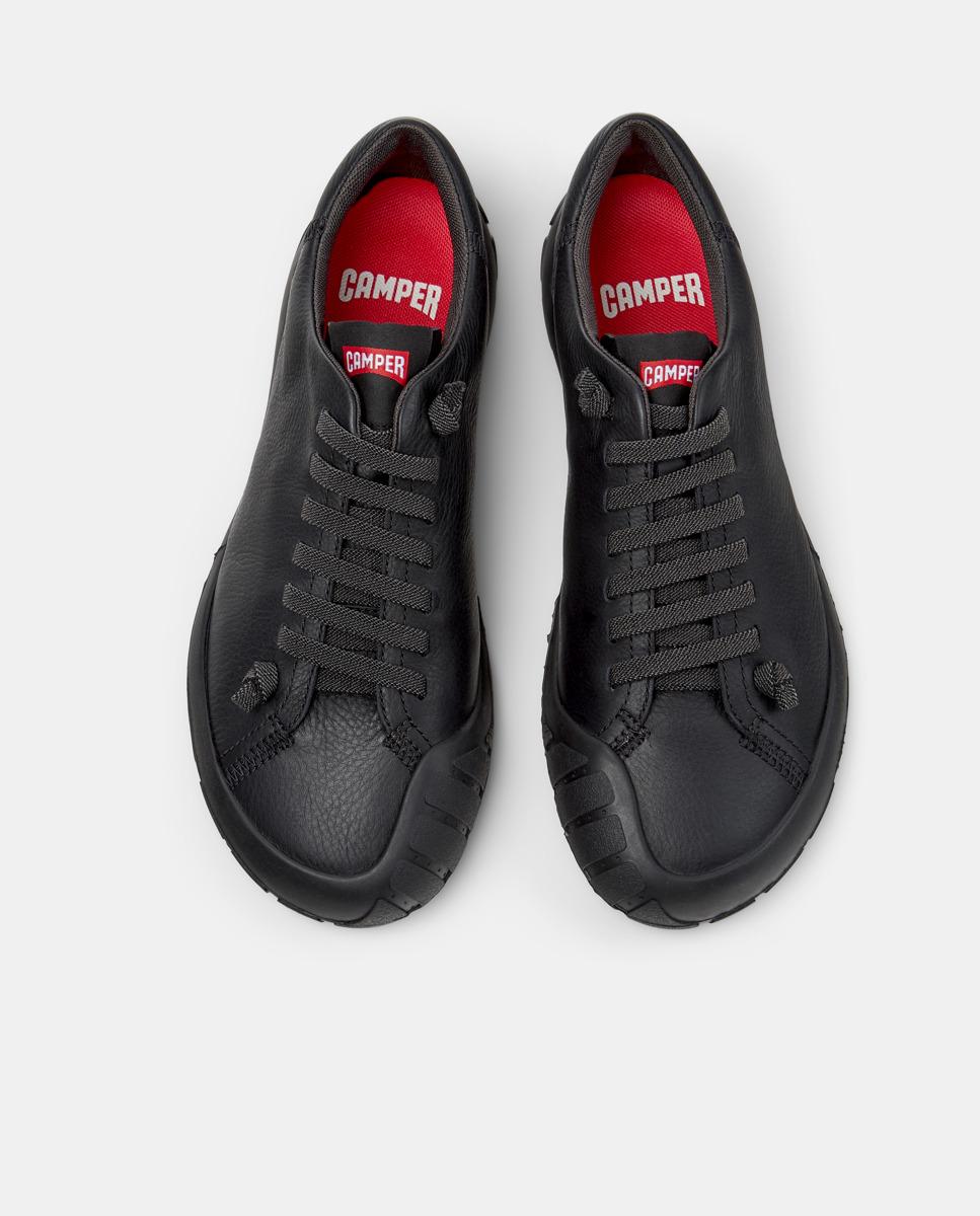 Zapatillas básicas de mujer de piel peu path+ - Camper - Negro Negro-3