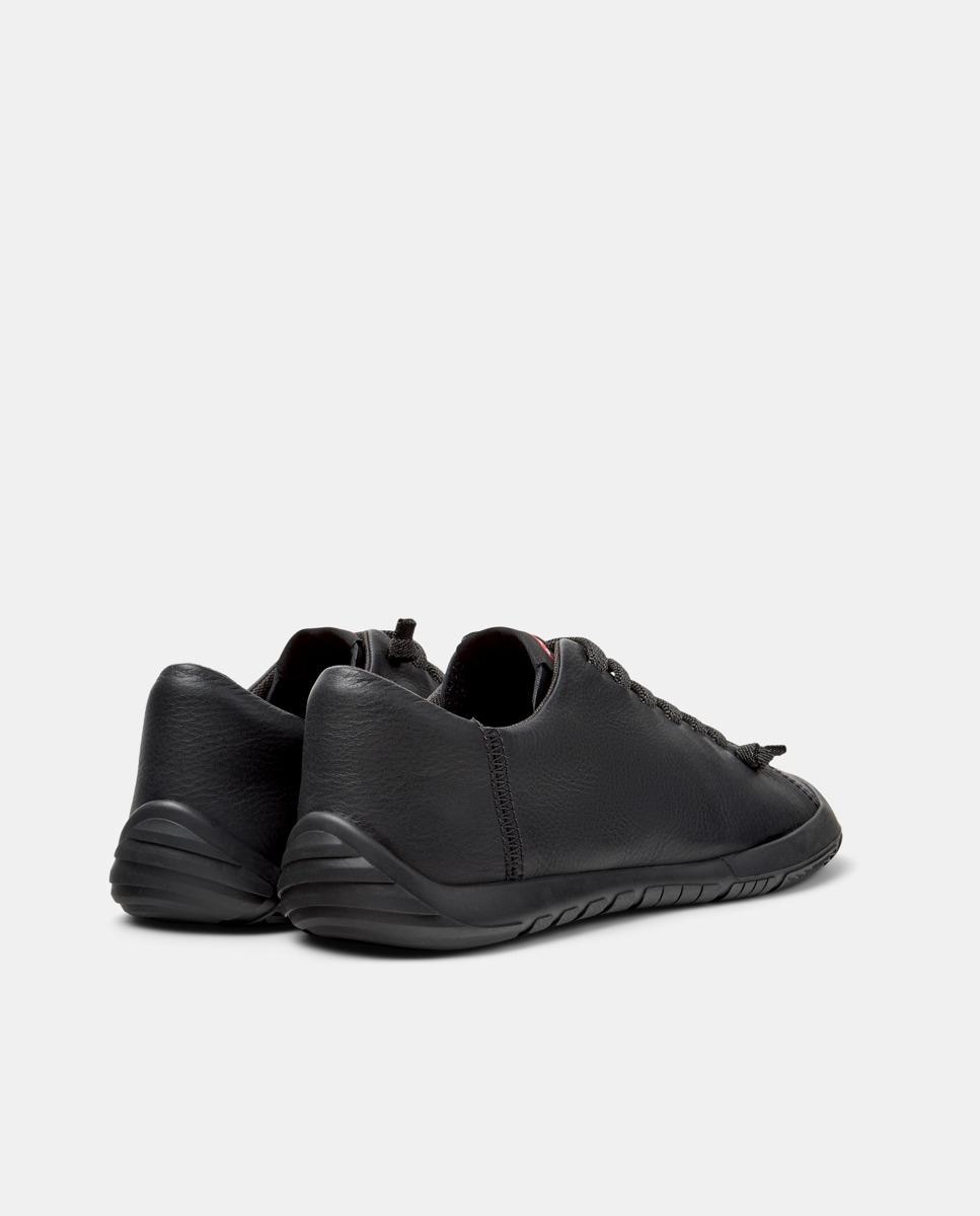 Zapatillas básicas de mujer de piel peu path+ - Camper - Negro Negro-2
