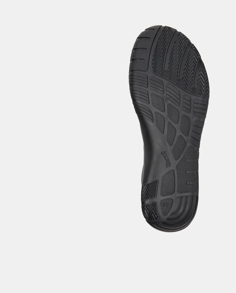 Zapatillas básicas de mujer de piel peu path+ - Camper - Negro Negro-4