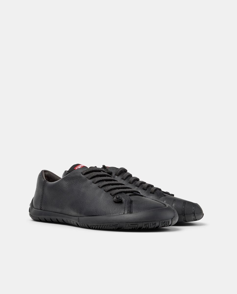 Zapatillas básicas de mujer de piel peu path+ - Camper - Negro Negro-5