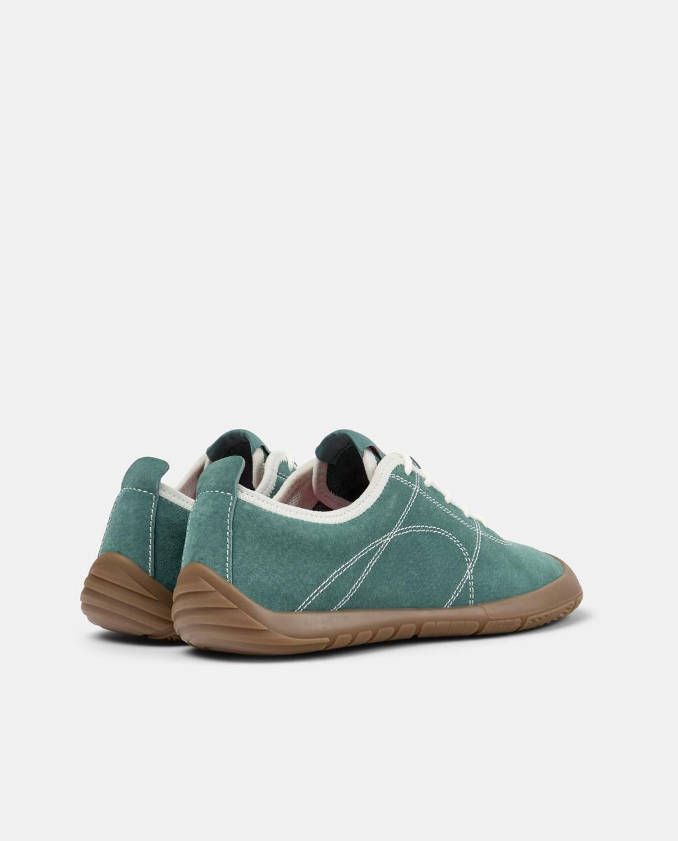 Zapatillas de mujer peu path+ de piel - Camper - Verde Verde-2