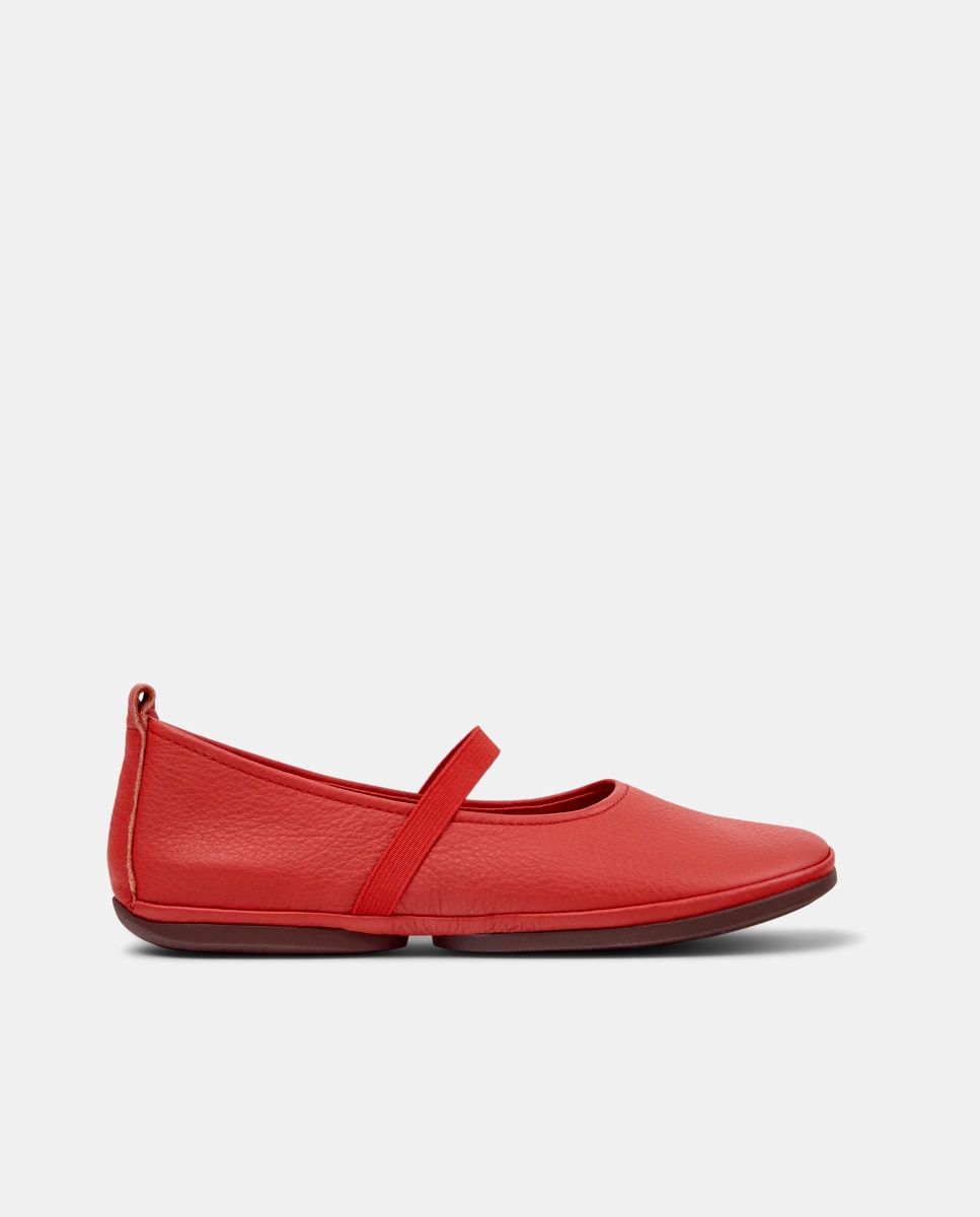 Bailarinas planas de mujer de piel right nina - Camper - Rojo Rojo-1