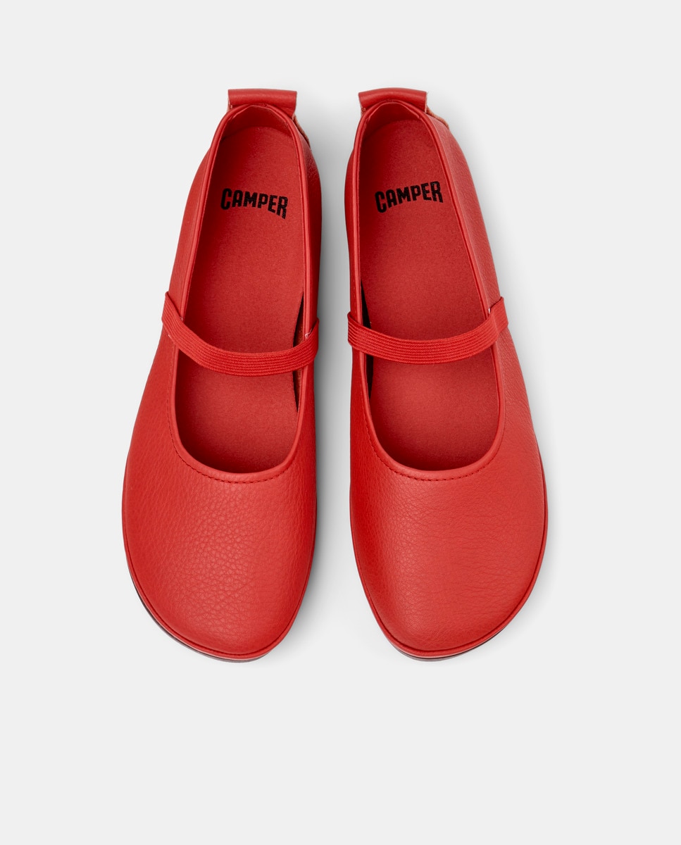 Bailarinas planas de mujer de piel right nina - Camper - Rojo Rojo-2