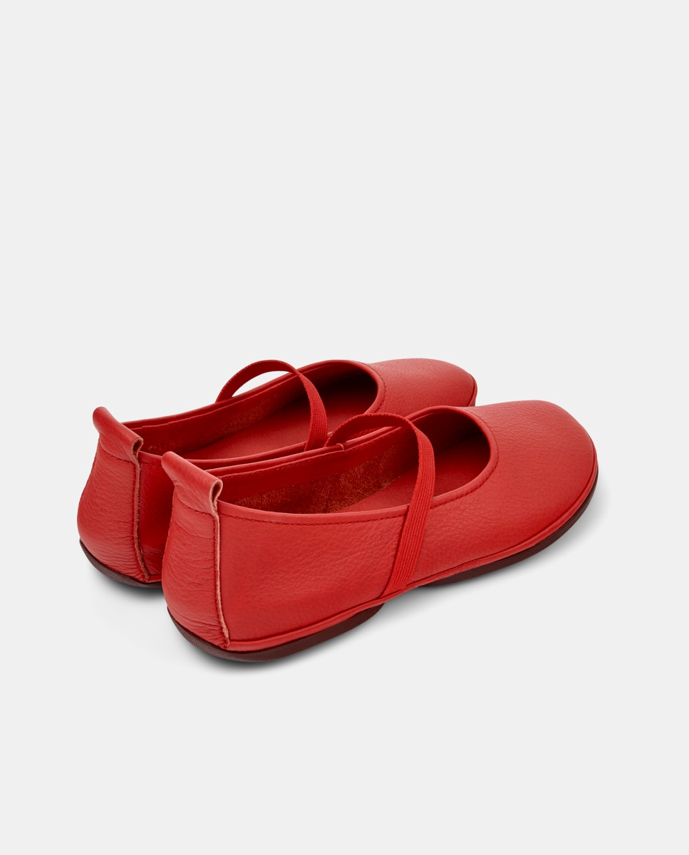 Bailarinas planas de mujer de piel right nina - Camper - Rojo Rojo-4