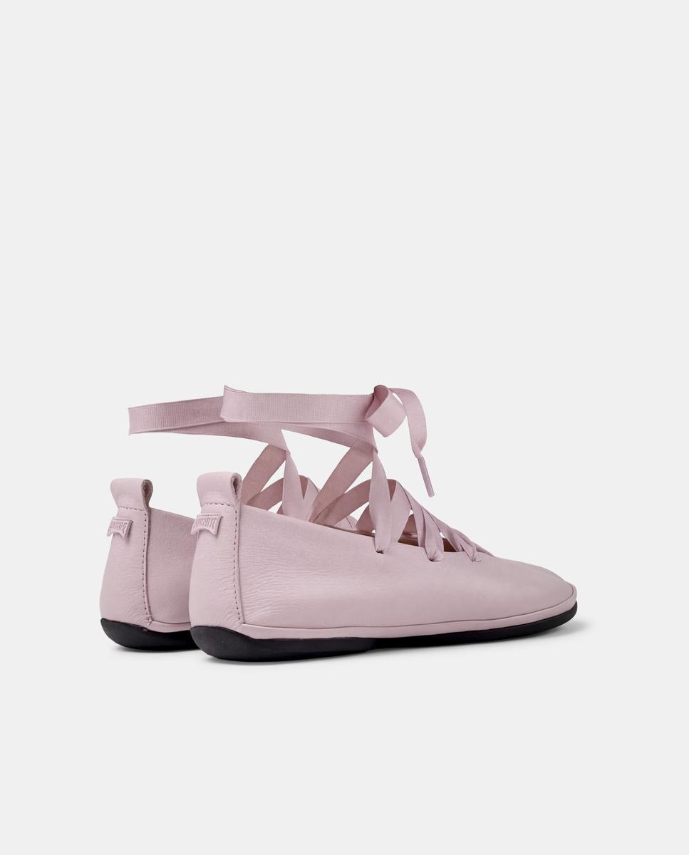 Bailarinas de mujer right nina de piel - Camper - Rosa Rosa-2