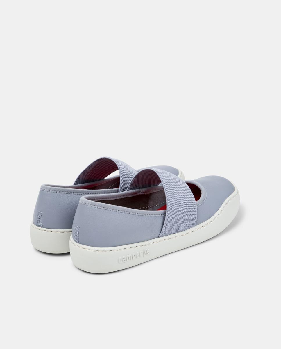 Bailarinas planas de mujer peu touring con elástico - Camper - Azul claro Azul claro-2
