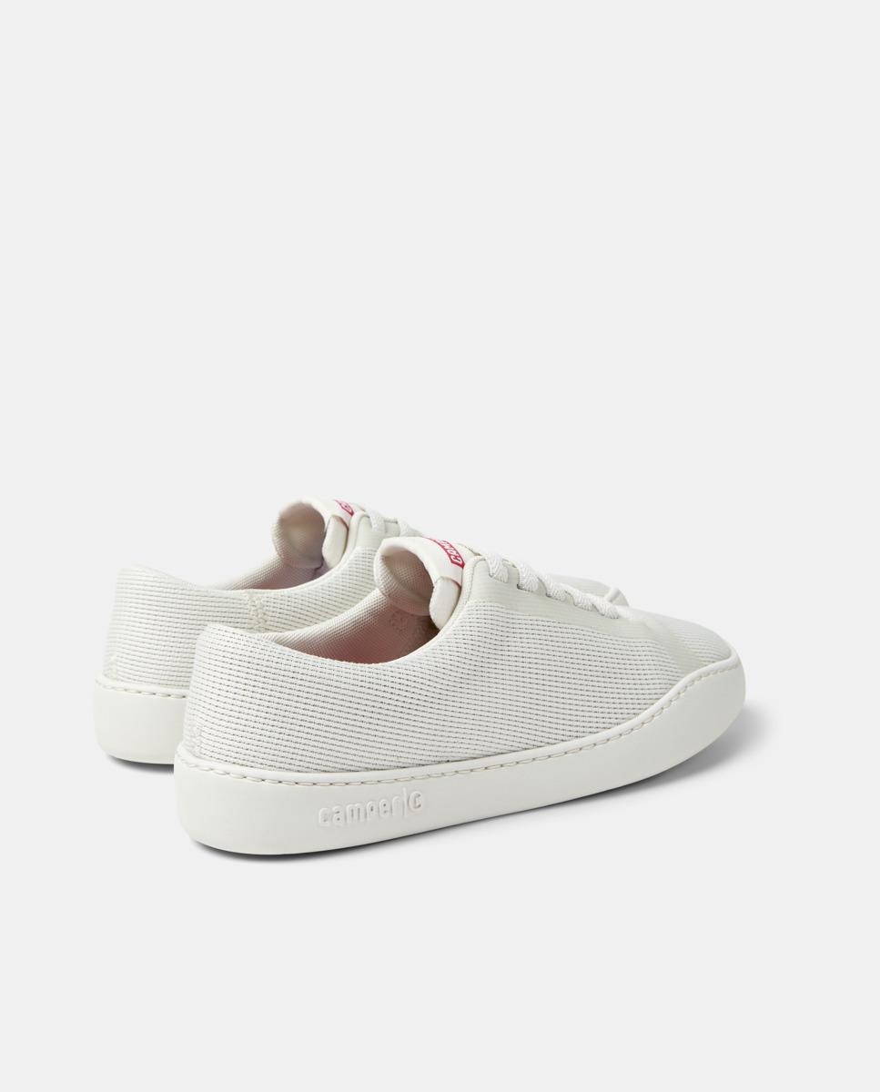 Zapatillas básicas de mujer con cordones peu touring - Camper - Blanco Blanco-2