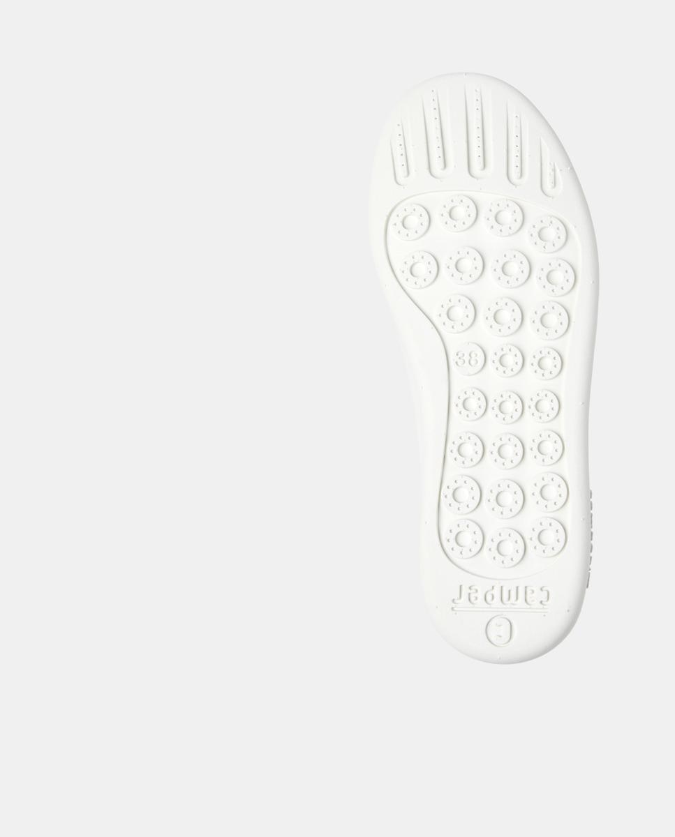 Zapatillas básicas de mujer con cordones peu touring - Camper - Blanco Blanco-4