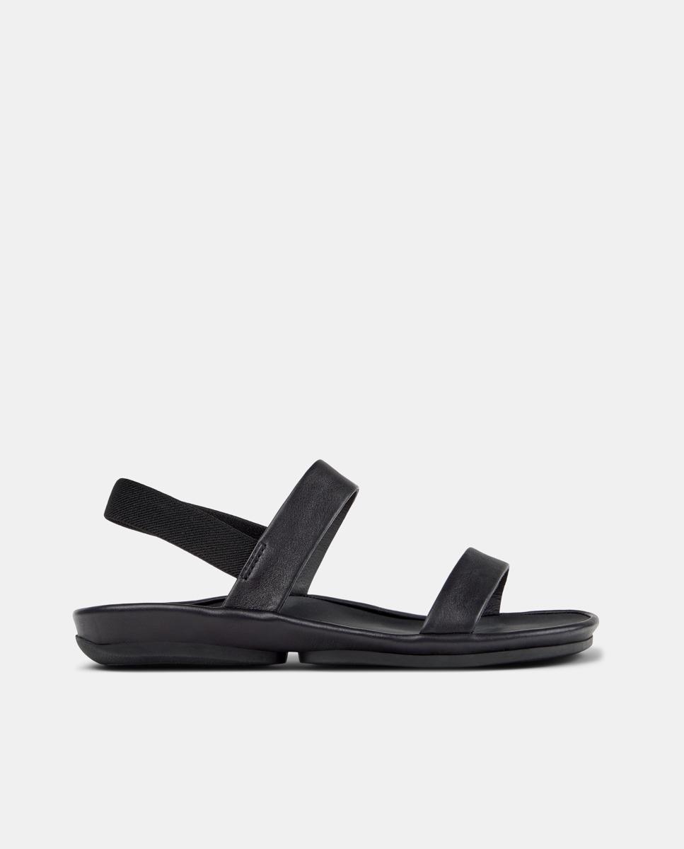 Camper - Sandalias planas de mujer de piel Right Isla.