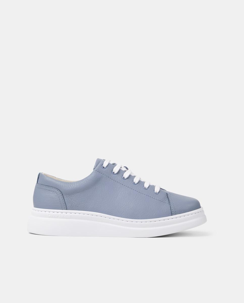 Zapatillas de mujer Runner Up de piel - Camper - Azul claro Azul claro-1