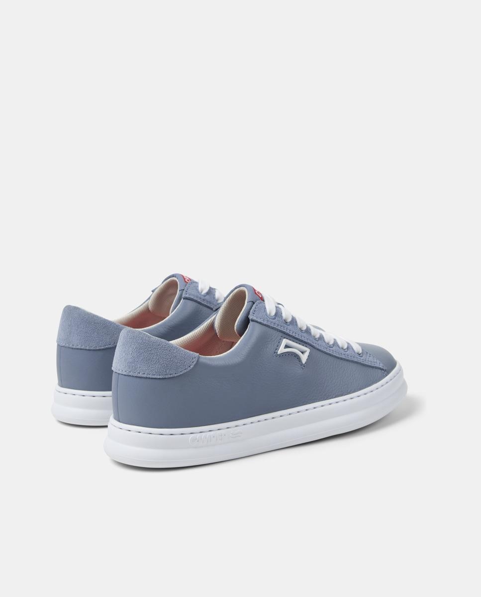 Zapatillas de mujer runner four de piel - Camper - Azul claro Azul claro-2