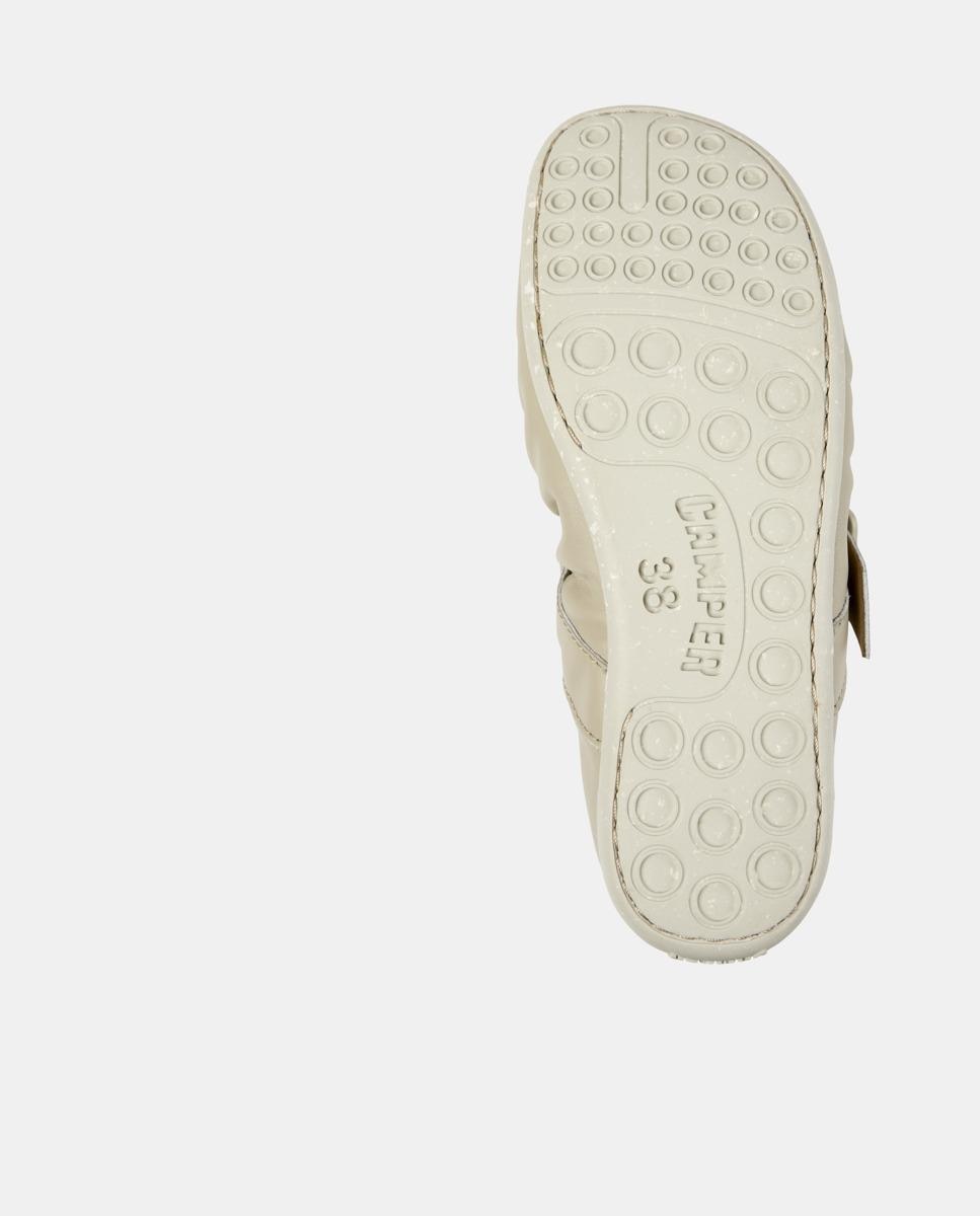 Bailarinas planas de mujer de piel wabi - Camper - Beige Beige-4