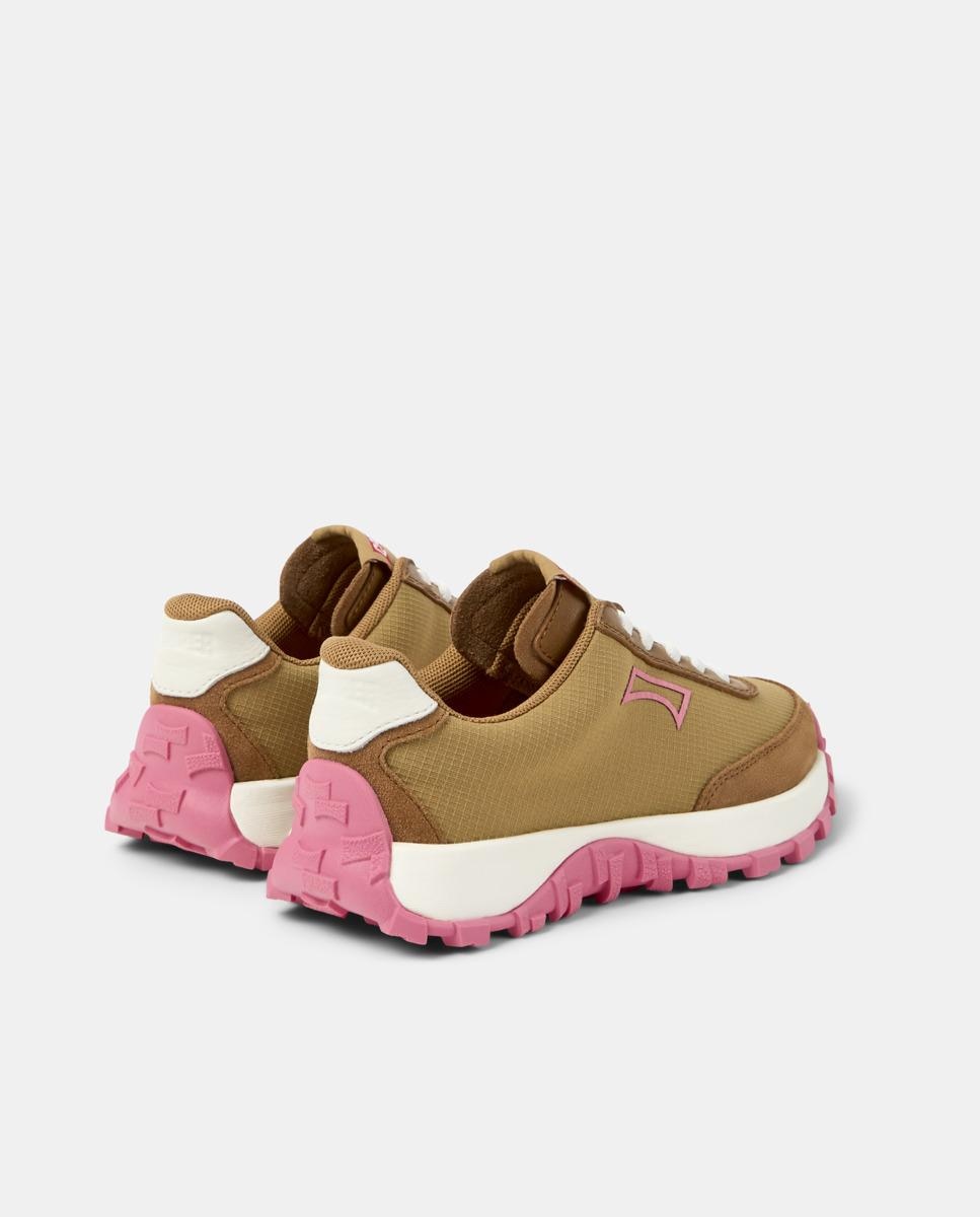 Zapatillas deportivas de niños drift trail con cordones - Camper - Marrón Marrón-3