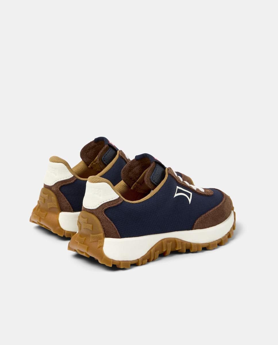 Zapatillas deportivas de niños drift trail con cordones - Camper - Azul Azul-3