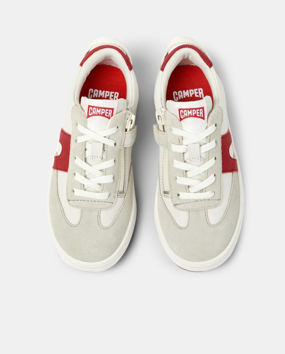 Zapatillas deportivas de niño con cordones runner four - Camper - Rojo Rojo-2