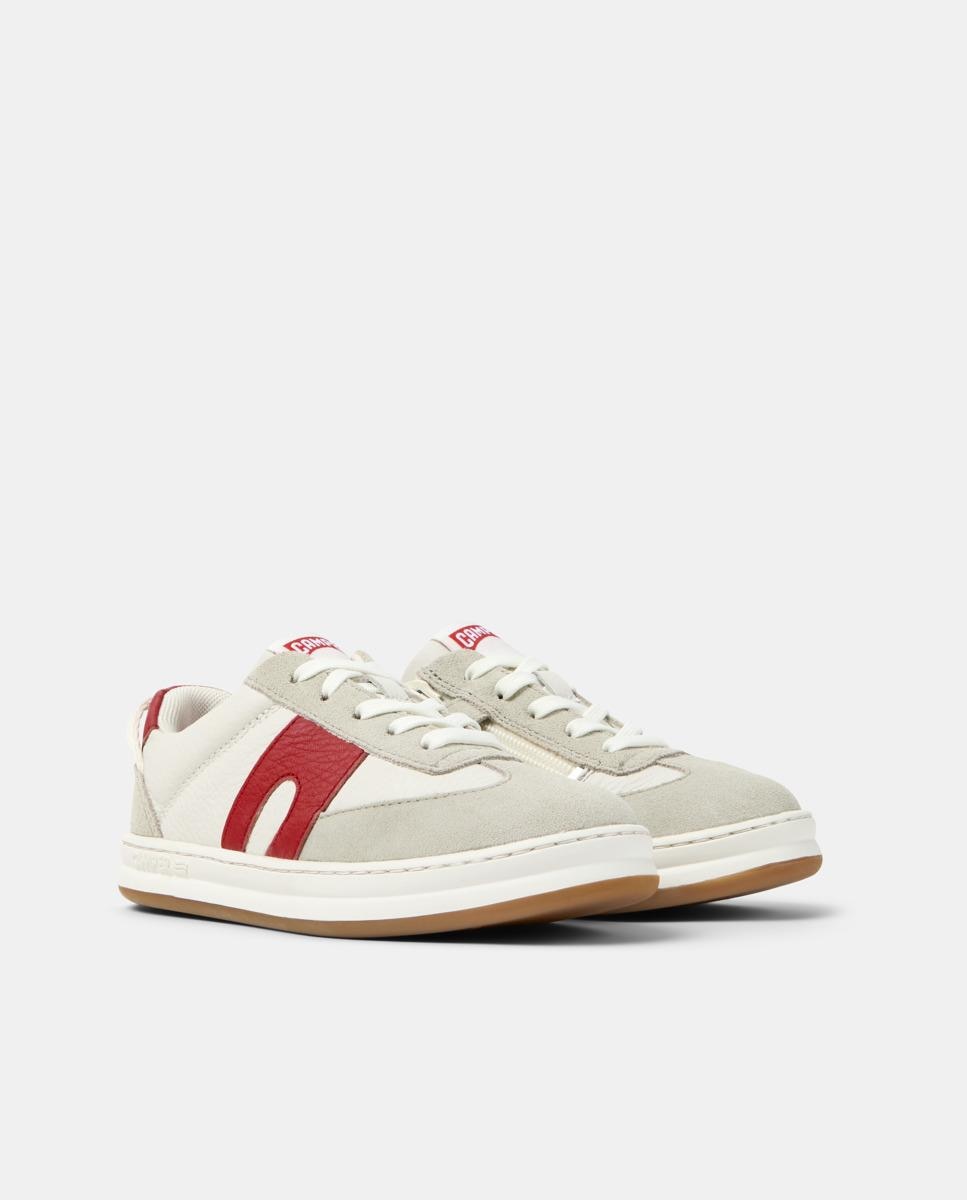 Zapatillas deportivas de niño con cordones runner four - Camper - Rojo Rojo-5