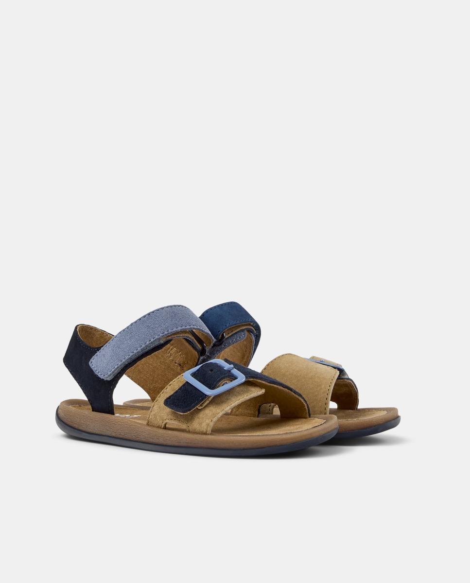 Sandalias cerradas de niño de piel bicho kids twins - Camper - Multicolor Multicolor-5